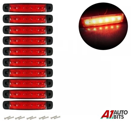 10x 12v 24v led - led, rosso