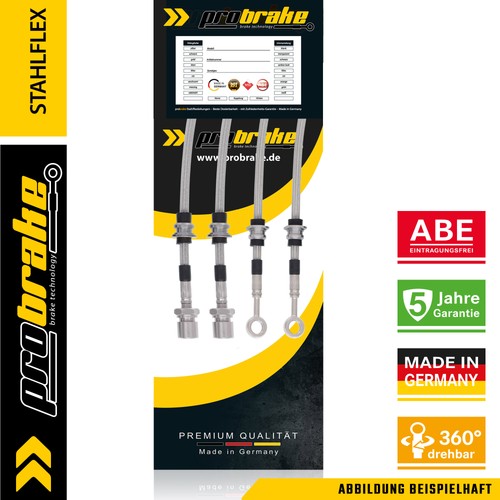 Tubo freno steelflex per - freno, opel